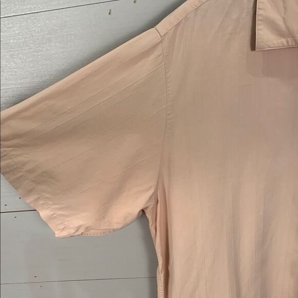 Caribbean silk blend Casual Button Down Shirt tropical Hawaiian vacation large - Picture 5 of 9